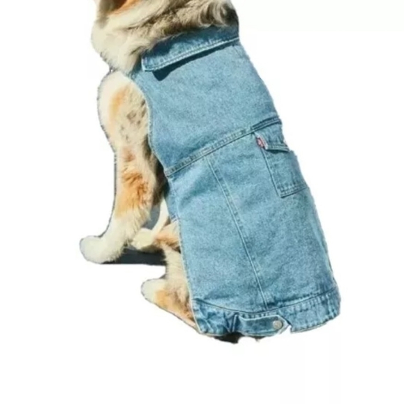 dog jean jacket target